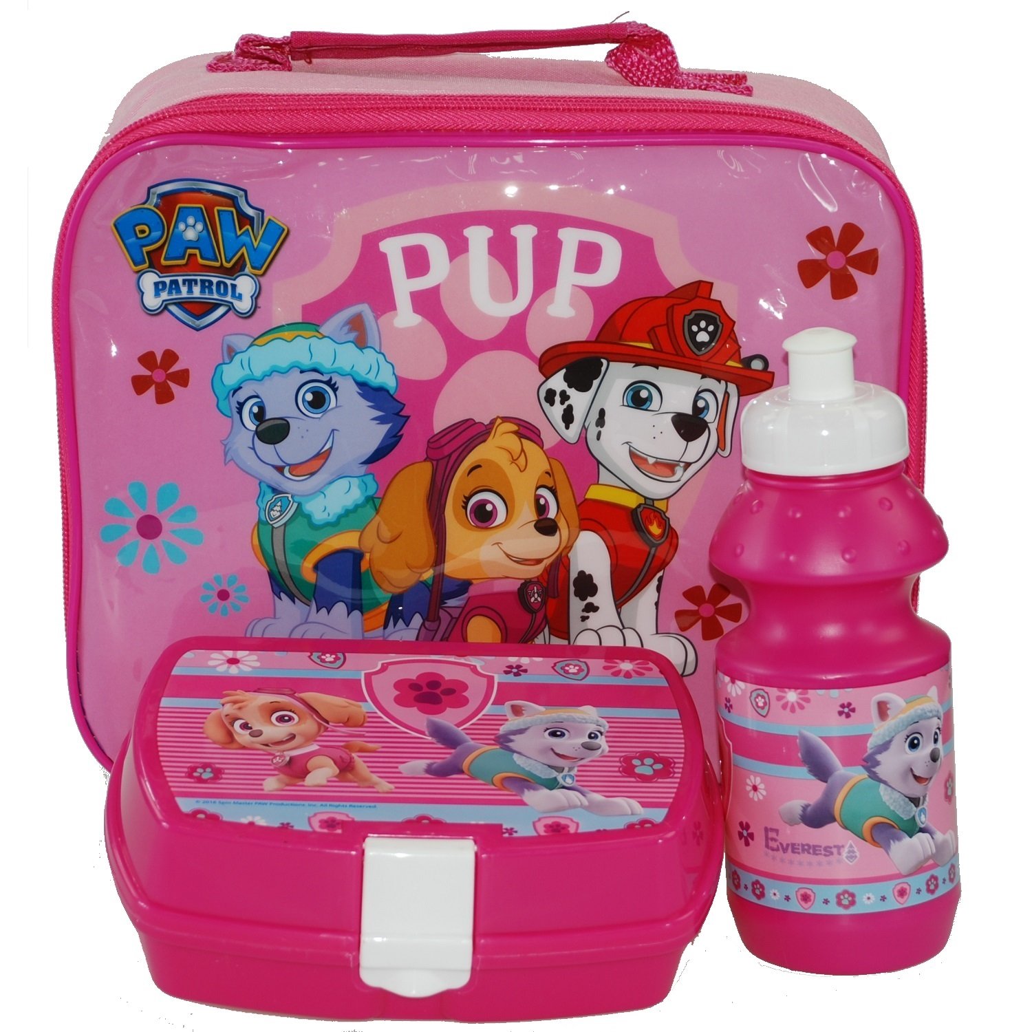 paw patrol lunch box and bottle
