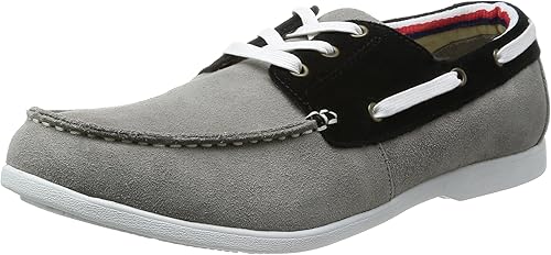 Amazon リクライブ 本革デッキシューズ 外羽根 ローファー スリッポン