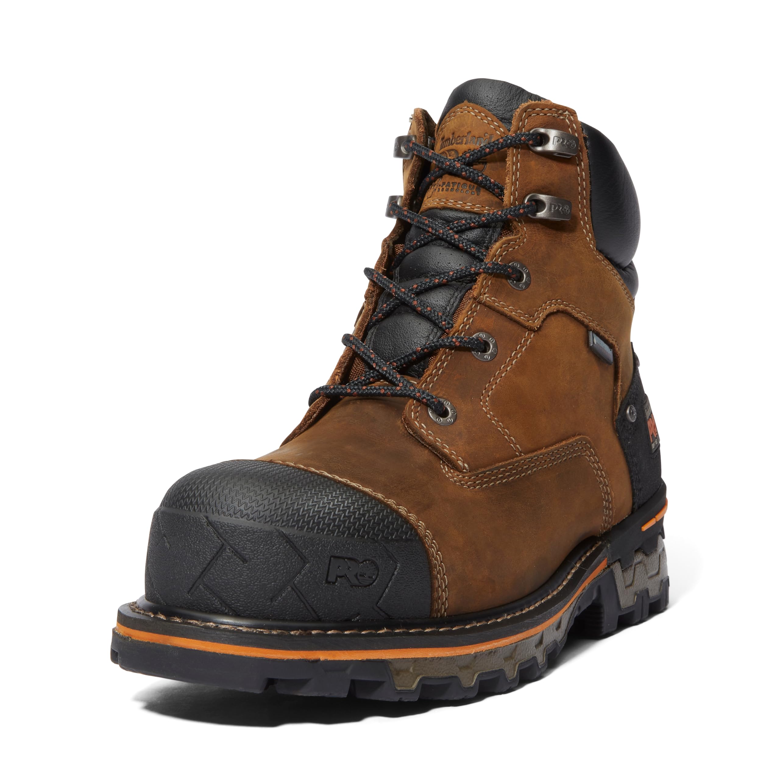 Photo 1 of Timberland PRO Men's Boondock 6 Inch Soft Toe Waterproof Industrial Work Boot, Brown-2024 NEW, 8.5 M US
