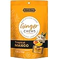 Bali's Best Ginger Chews - Tropical Mango Flavor, 5.08oz Bag