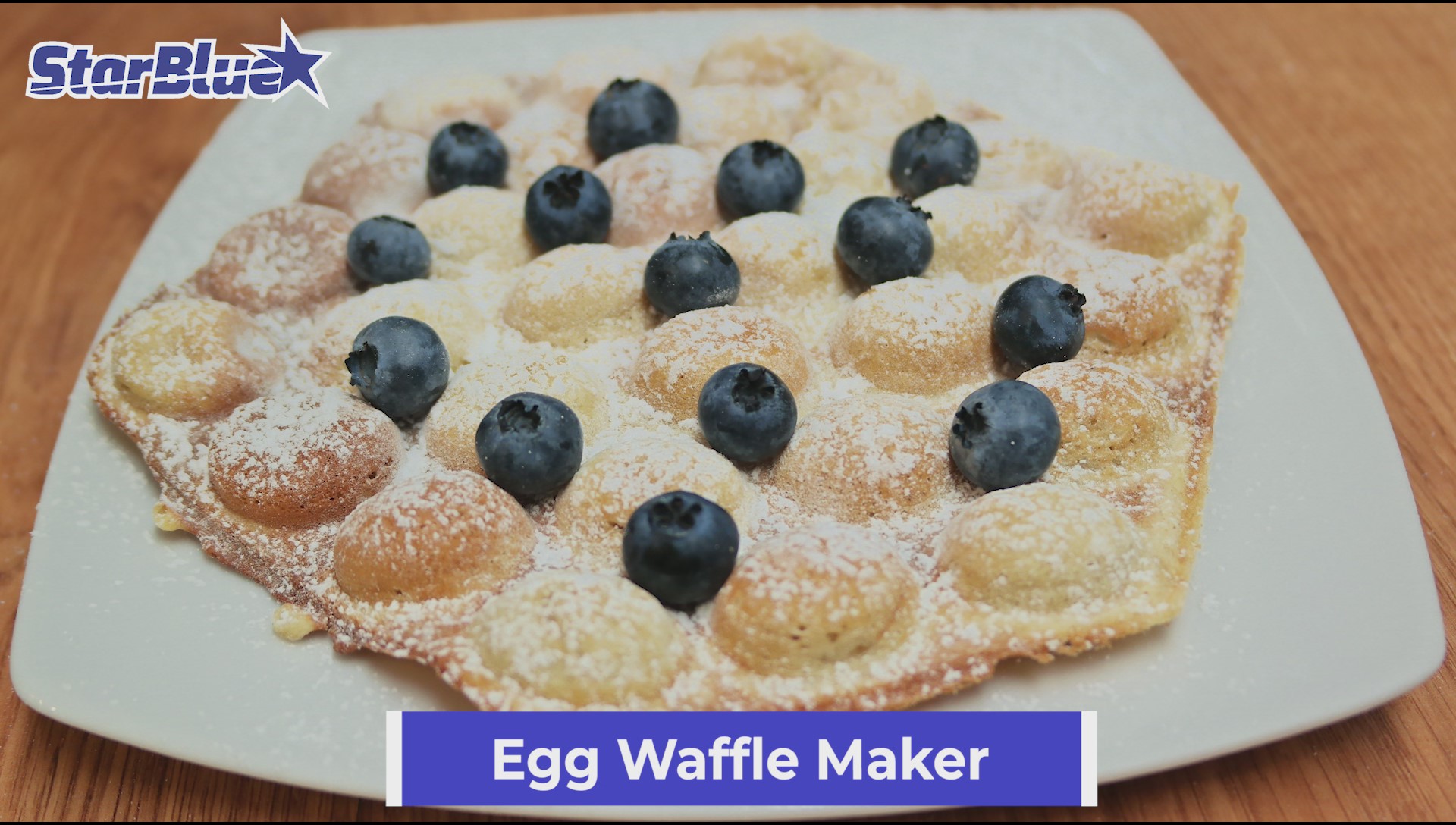 Hong Kong Egg Waffle Maker with BONUS recipe ebook Make Hong Kong