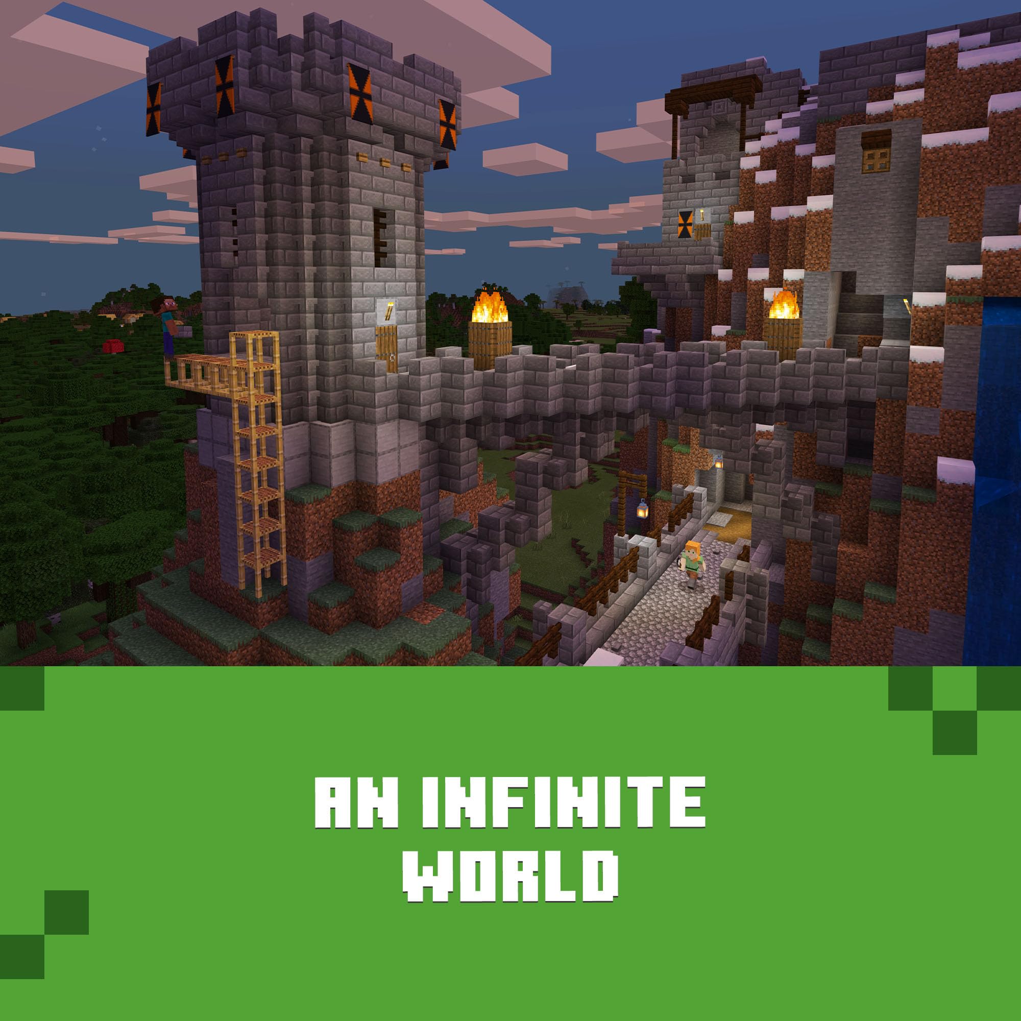 Minecraft with 3500 Minecoins – Xbox Series X, Xbox One