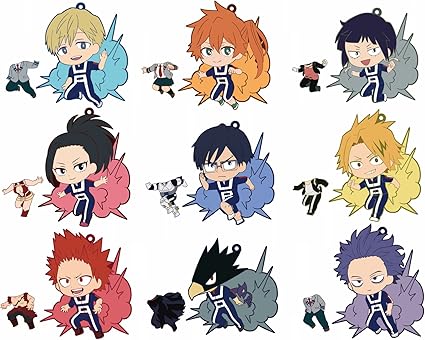 my hero academia croc charms