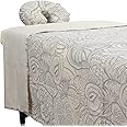 ForPro Premium Designer Microfiber 3-Piece Massage Sheet Set, Island Tranquility, Ultra-Light, Stain and Wrinkle-Resistant, Includes Massage Flat Sheet, Fitted Sheet and Face Rest Cover, Natural