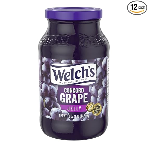 Welch's jelly-grape 18oz 12ct (041800505005)