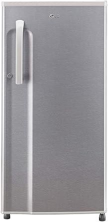 LG 188 L 3 Star Direct-Cool Single Door Refrigerator (GL-B191KDSD, Dazzle Steel, Fastest Ice Making)