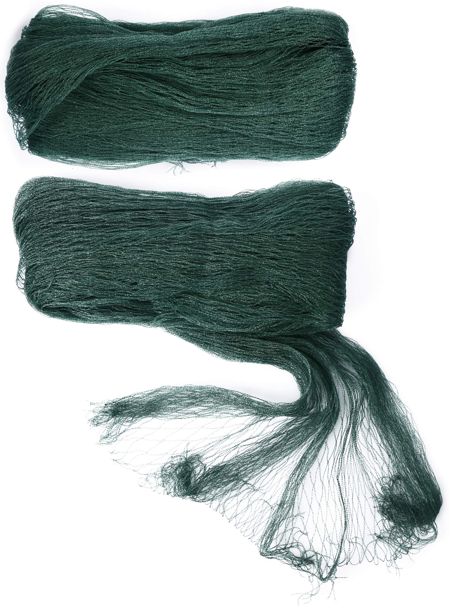 COM-FOUR® 2x protective net for the garden - protective cover for beds, shrubs, fruit trees - bird protection net - 4 x 5 m (02 pieces - fine mesh)