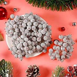100 Wired Stems of Artificial Holly Berries