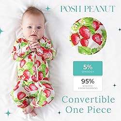 Posh Peanut Convertible Baby Sleepers - Girls
