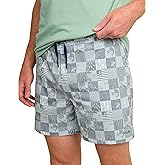 HUK Mens Pursuit Volley Pattern, Quick-Dry Swim Shorts for Men