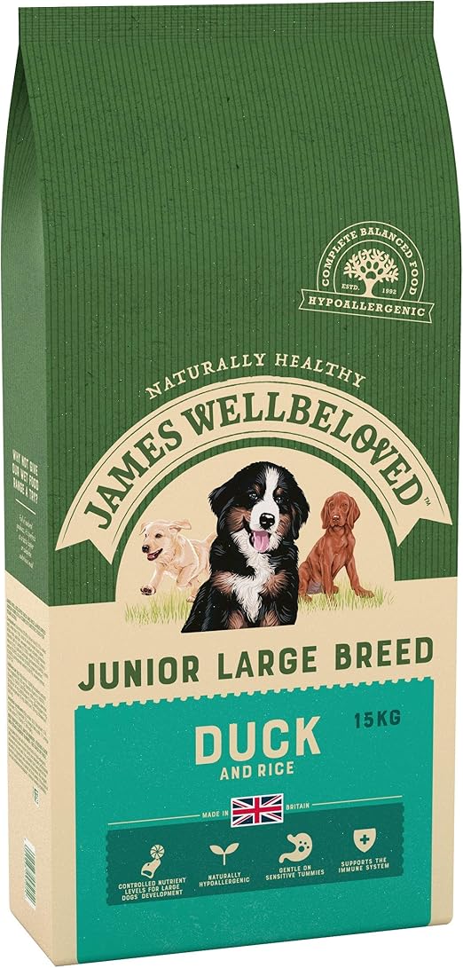 james wellbeloved junior dog food