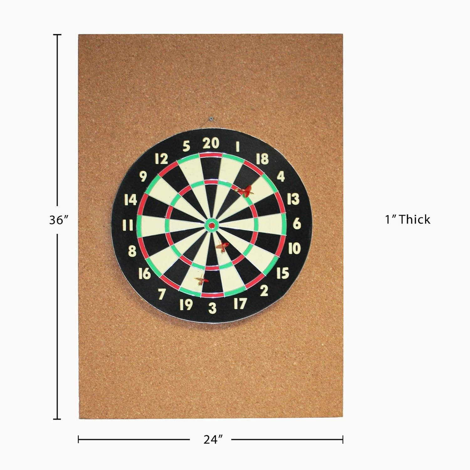 electronic cork dart board