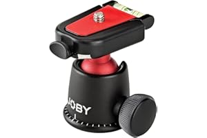 Joby BallHead 3K, with A Bonus ZAYKiR Phone Adapter - Bundle