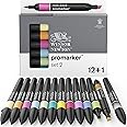 Winsor & Newton ProMarker Set, 12 Count, Essential Colors #2