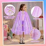 MELAND Princess Costumes for Girls 4 Set Dress Up Toys 3-8 Years view 7