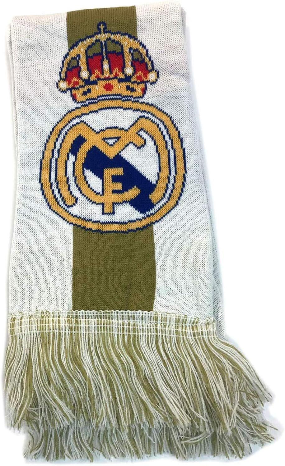 Icon Sports Fan Shop Celebrate Team Scarf UEFA Champions League Soccer Real Madrid, Team Color, OSFM : Clothing