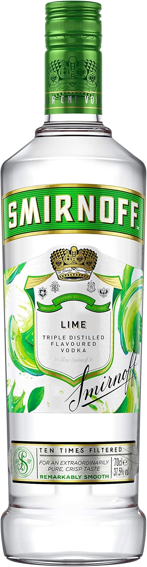 Smirnoff Lime Flavoured Vodka, 70 cl Amazon.co.uk Grocery