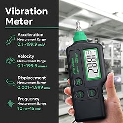 Vibration Meter VM-420 Digital Vibrometer Handheld
