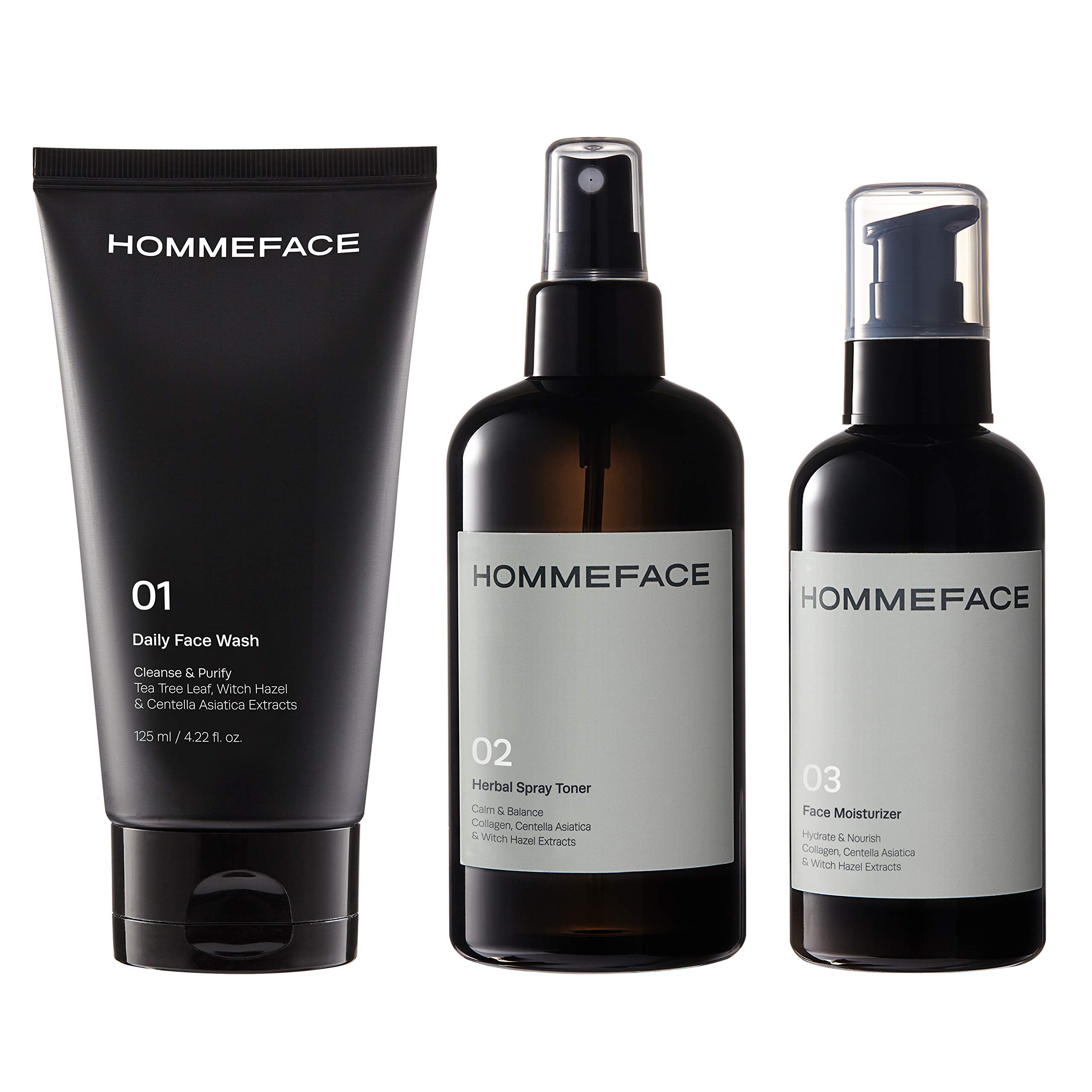 3 step face wash