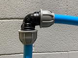 Cost Wise MDPE 10 Bar Elbow Fittings 20mm 1/2" BSP Male/Female Water Pipe view 5
