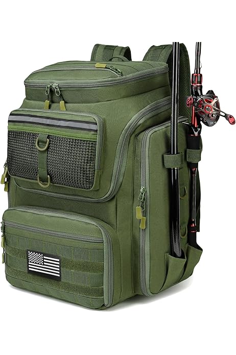 Mochila Supervivencia Mochila De Pesca Achort Ligera, Resistente