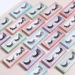 MAGEFY 12 Pairs False Eyelashes Fluffy Volume Long