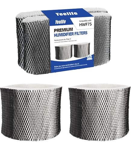 4 Pack HWF100 Humidifier Wick Filter Replacement Type E Compatible with