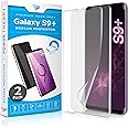 Power Theory Designed for Samsung Galaxy S9 PLUS Screen Protector [Not Glass], Easy Install Kit, Case Friendly, Full Cover, Flexible Film Anti Scratch, 2 Pack
