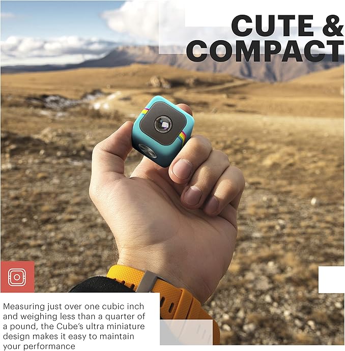 Polaroid 宝丽来 Cube 1080P 影立方运动摄像机 3折$29.99 海淘转运到手约￥226