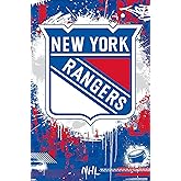 NHL New York Rangers - Maximalist Logo 23 Wall Poster, 34L" x 22.4W", Unframed Version
