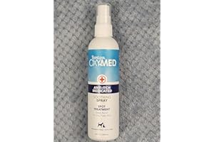Tropiclean Oxy Med Anti-Itch Spray 8 Ounce