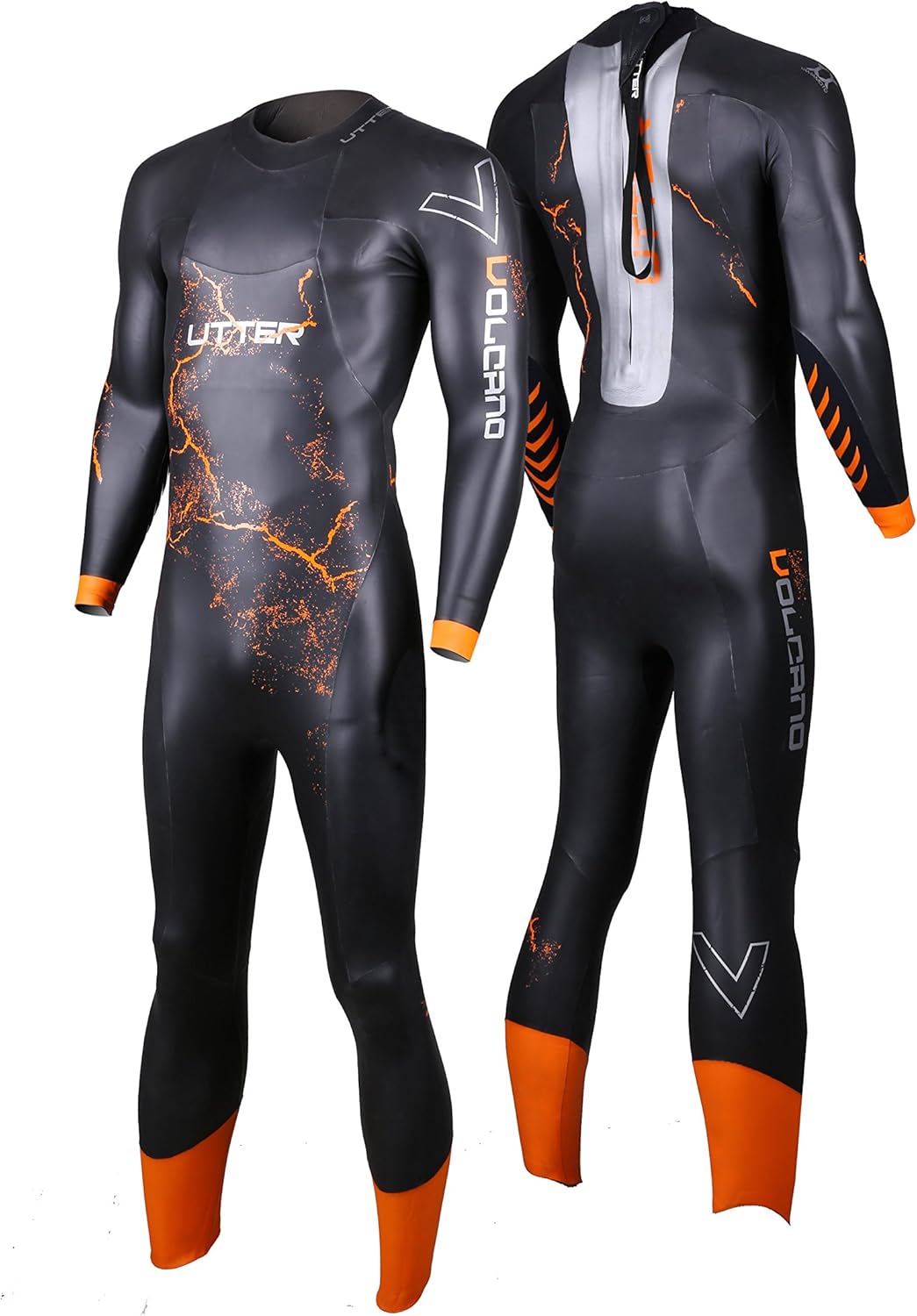 UTTER Triathlon Wetsuits Mens 5mm Neoprene Wetsuits