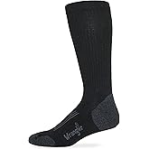 Wrangler Men's Ultra Dri Compression Seamless Toe Tall Boot Socks