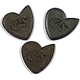 Dragon's Heart Guitar Picks Variety Pack (3) - Pure, Hardened, and Original | 2.5 mm Thick