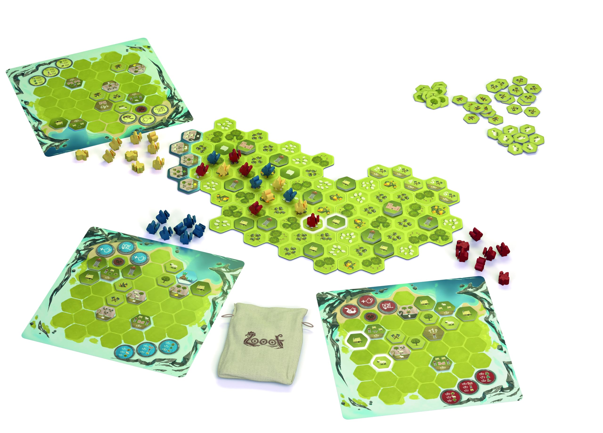 Looot - Pillage and Raid to Become Leader of The Vikings | Kenner Spiel Nominated for 2025 | Casual Strategy Board Game for Kids, Teens, & Adults | Ages 10+ | 2 to 4 Players | 45 Minutes