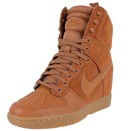 nike wedge high top sneakers