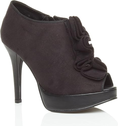 peep toe shoe boots uk