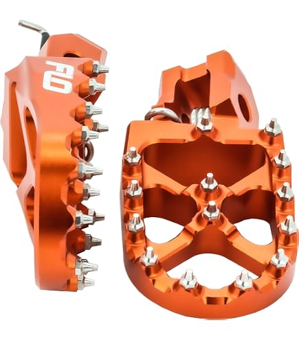 Amazon.com: FLO Motorsports FPEG-795-2 ORG Foot Pegs : Flo