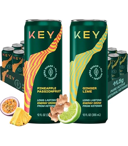 Amazon.com : KEY 24-Pack Combo Bundle - Ketone Energy Drink