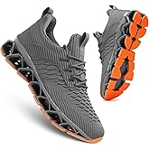 Men's Slip on Walking Running Shoes Blade Tennis Casual Fashion Sneakers Comfort Non Slip Work Sport Athletic Trainer