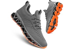 KVOVZO Men's Slip on Walking Running Shoes Blade Tennis Casual Fashion Sneakers Comfort Non Slip Work Sport Athletic Trainer