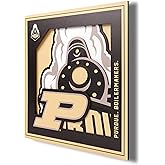 YouTheFan NCAA Purdue Boilermakers 3D Logo Series Wall Art - 12x12