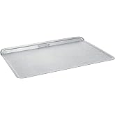 Doughmakers Biscuit Sheet Commercial Grade Aluminum Bake Pan 10" x 14" | Pattened Pebble Pattern is Naturally Non-Stick &amp; Evenly Bakes | Perfect For Cookies, Biscuits &amp; More | Flat Baking Sheet