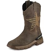Irish Setter Two Harbors 11" Mens Sq Soft Toe Work Boot | Soft Square Toe, Water Resistant, Uninsulated
