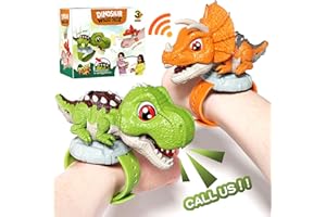 Uregoio Dinosaur Walkie Talkies Toys for Kids, 2 Way Radio Long Range Walkie Talkie for Toddlers,Outside,Outdoor Camping Games, Hiking,Birthday Gifts for 3 4 5 6 7 8 9 10 Year Old Boys Girls