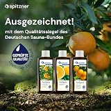 spitzner Sauna Infusion Set Citrus Fresh 3x190ml Mandarin Grapefruit Orange view 3