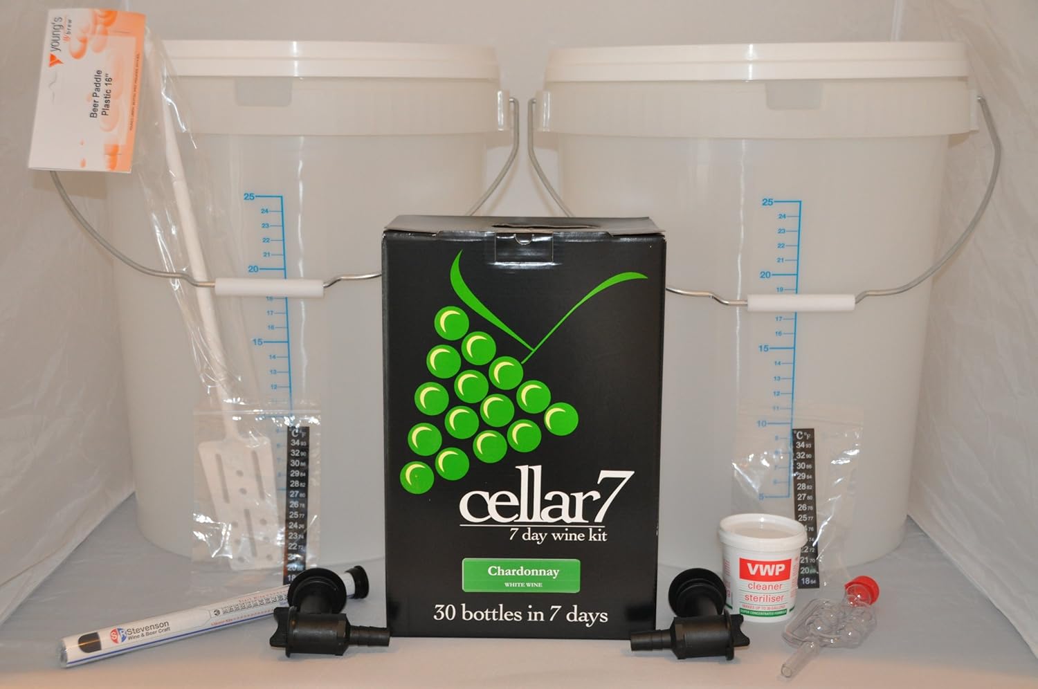 Complete Cellar 7 Chardonnay Wine 7 Day Starter Kit Amazon Co Uk