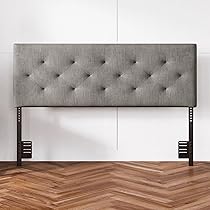 Heather Brown Diamond Head ウッドフレーム付き Amazon.com - Sven & Son Diamond-Tufted Mid-Rise Upholstered