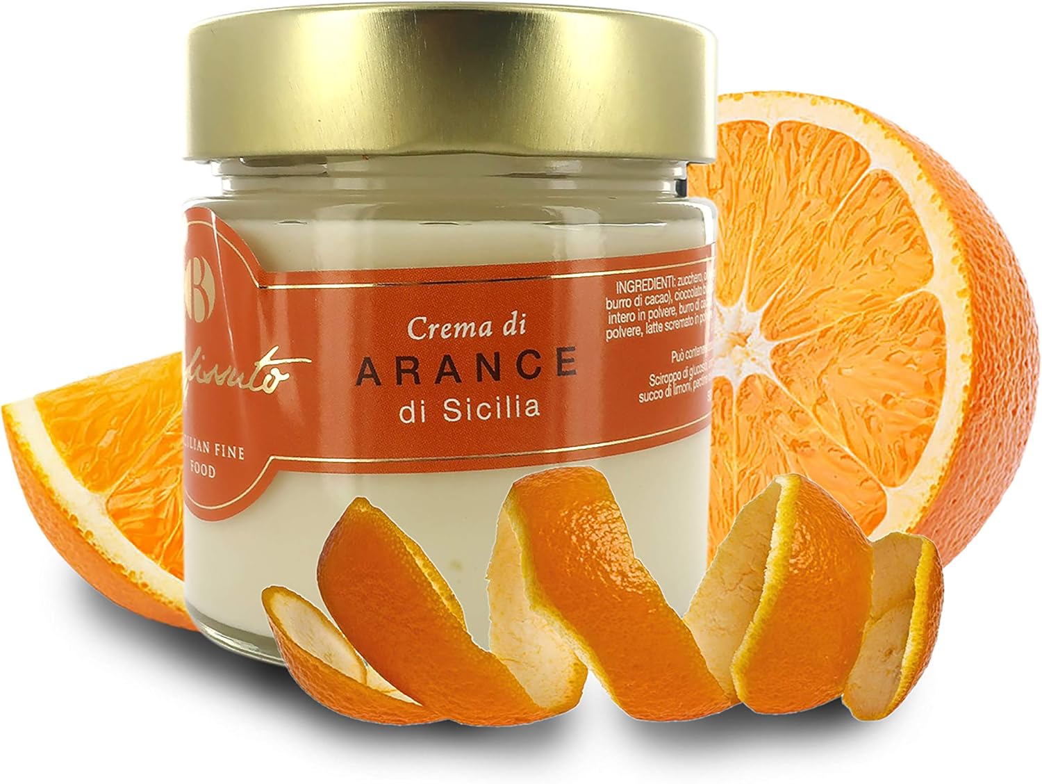 Bonfissuto Crema All Arancia Di Sicilia Produzione Artigianale 220 G Amazon It Casa E Cucina
