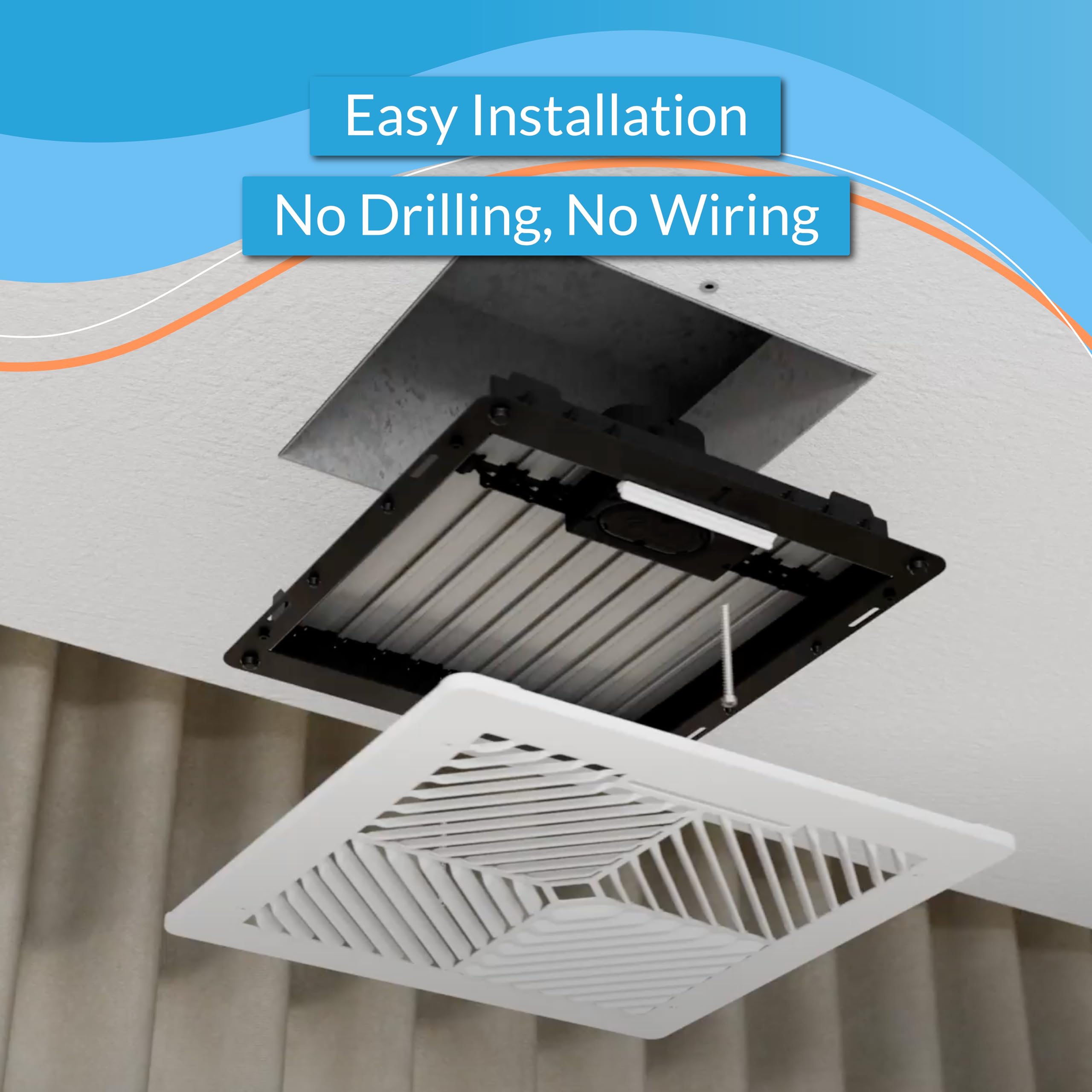 Flair Smart Vent, Smart Vent For Home Heating And Cooling. Compatible